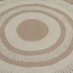 Mandala Floor rug 100 % jute